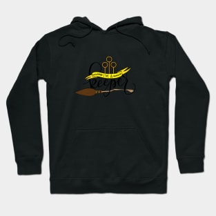 Black 'I'm A Keeper' Pun - Yellow Hoodie